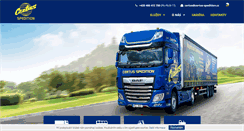 Desktop Screenshot of certus-spedition.cz